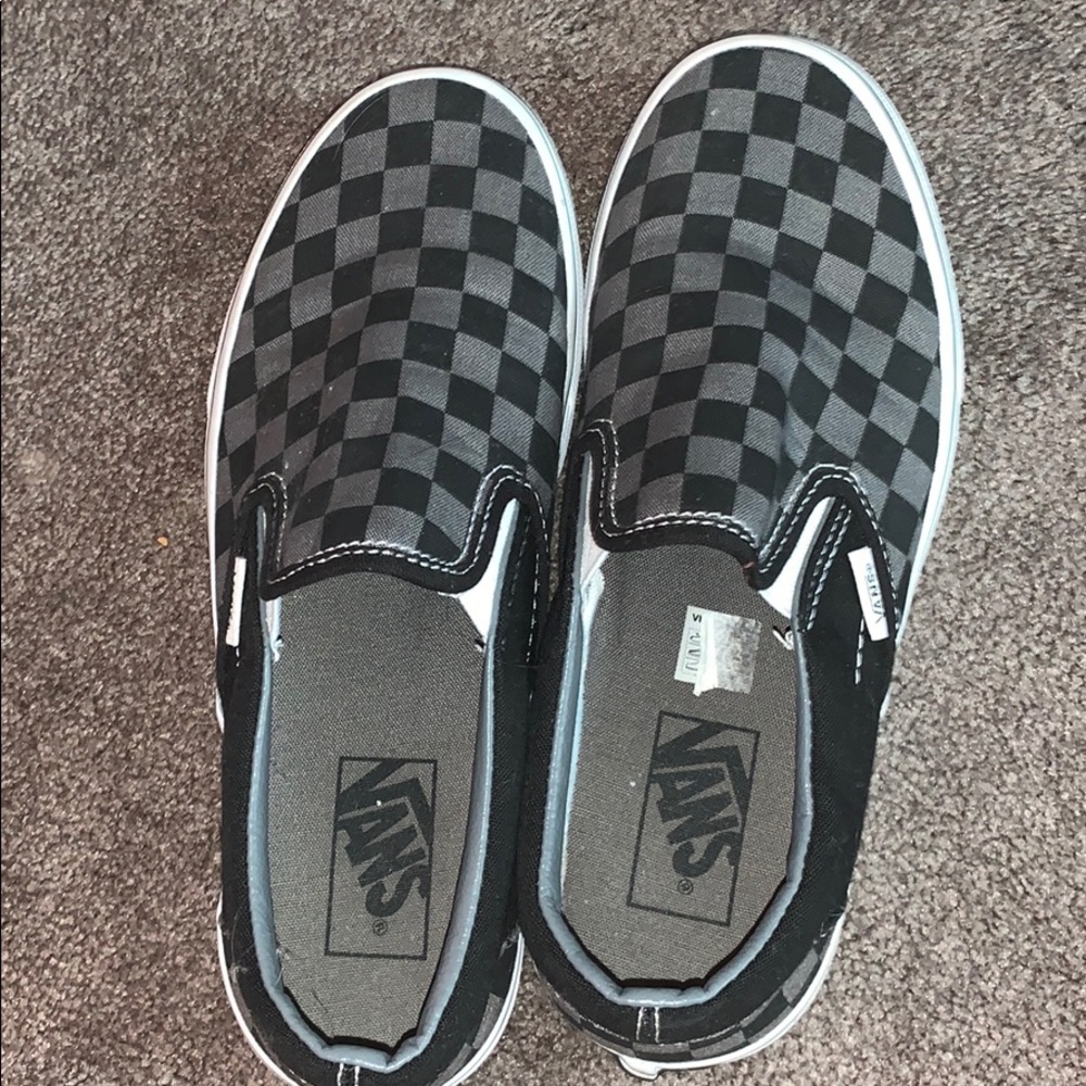 Checkered vans